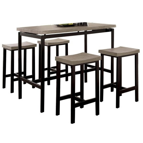 5-Piece Counter Height Dining Set