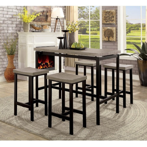 5-Piece Counter Height Dining Set
